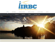 Tablet Screenshot of irbc.org